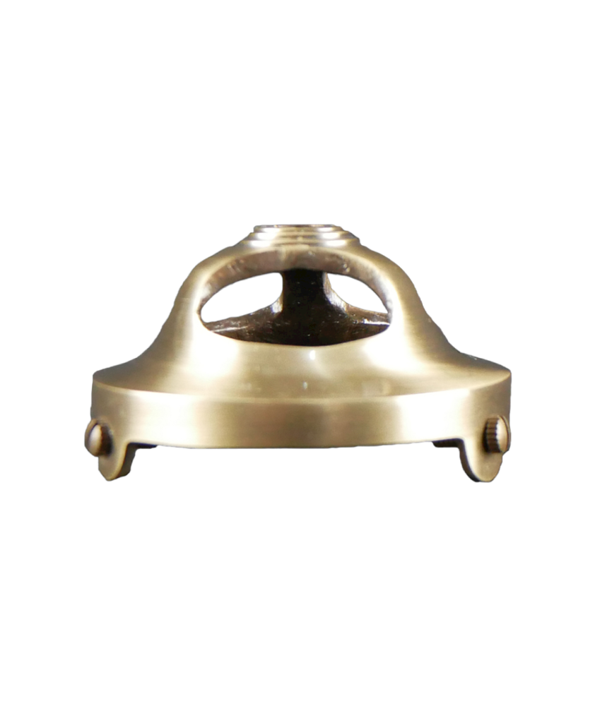 57mm Open Antique Brass Gallery Light Fitting John Moncrieff Ltd